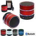 Bluetooth V 3.0 Wireless Speaker Mini Portable Red with Mic/TF Slot/FM Radio